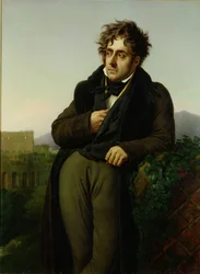 Portrait of Francois Rene Vicomte de Chateaubriand